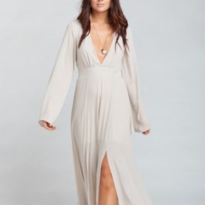 Show me your Mumu VENUS LONG SLEEVE FLARE DRESS